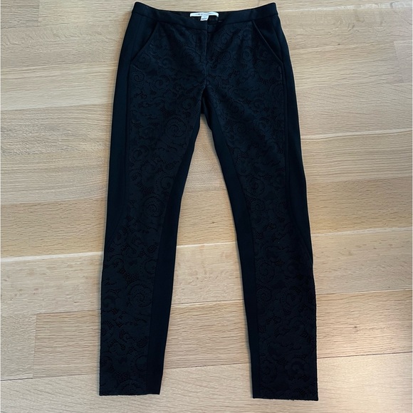 Lace front DVF skinny pants - Picture 2 of 6